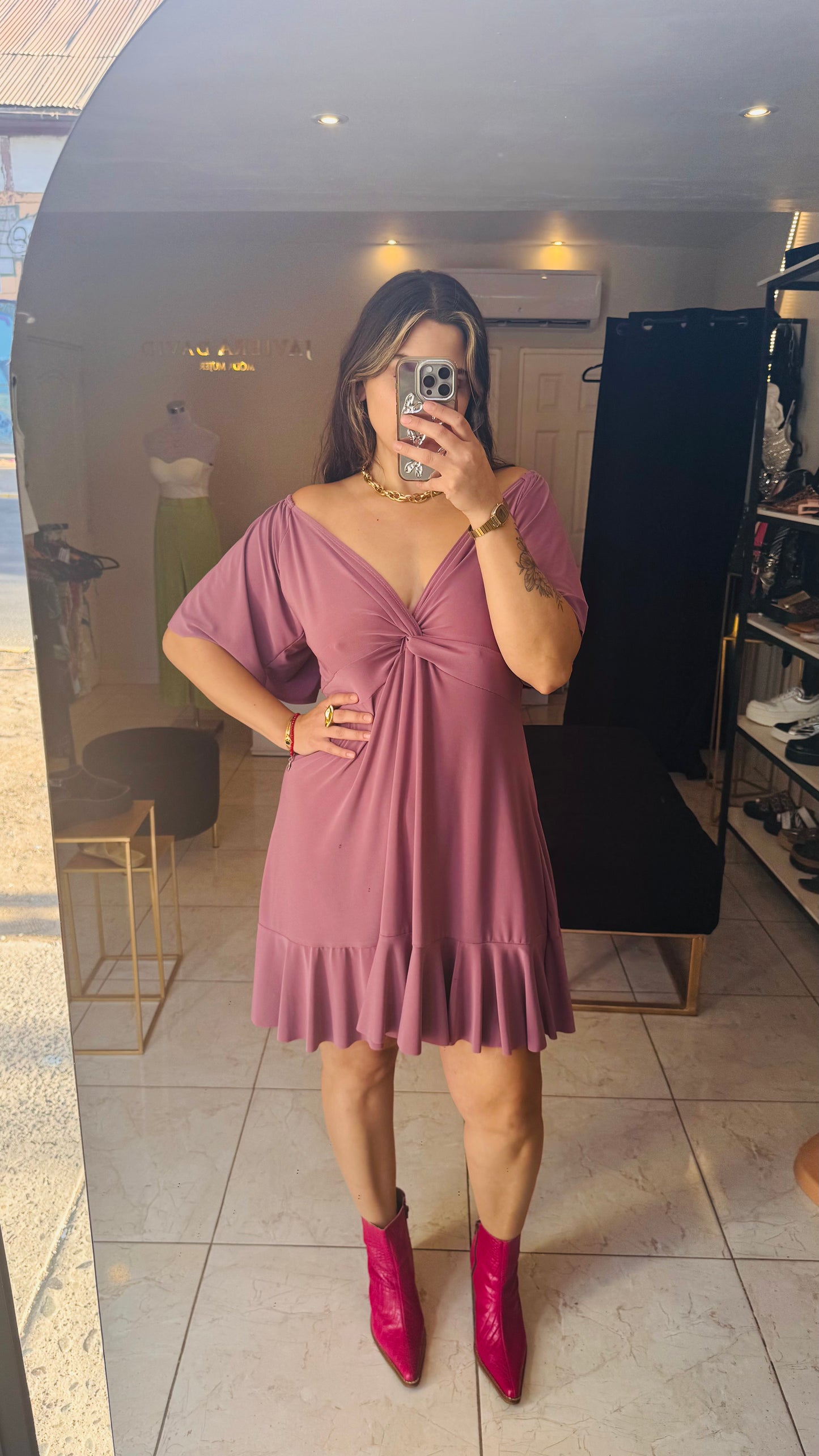 Vestido Rosa XL