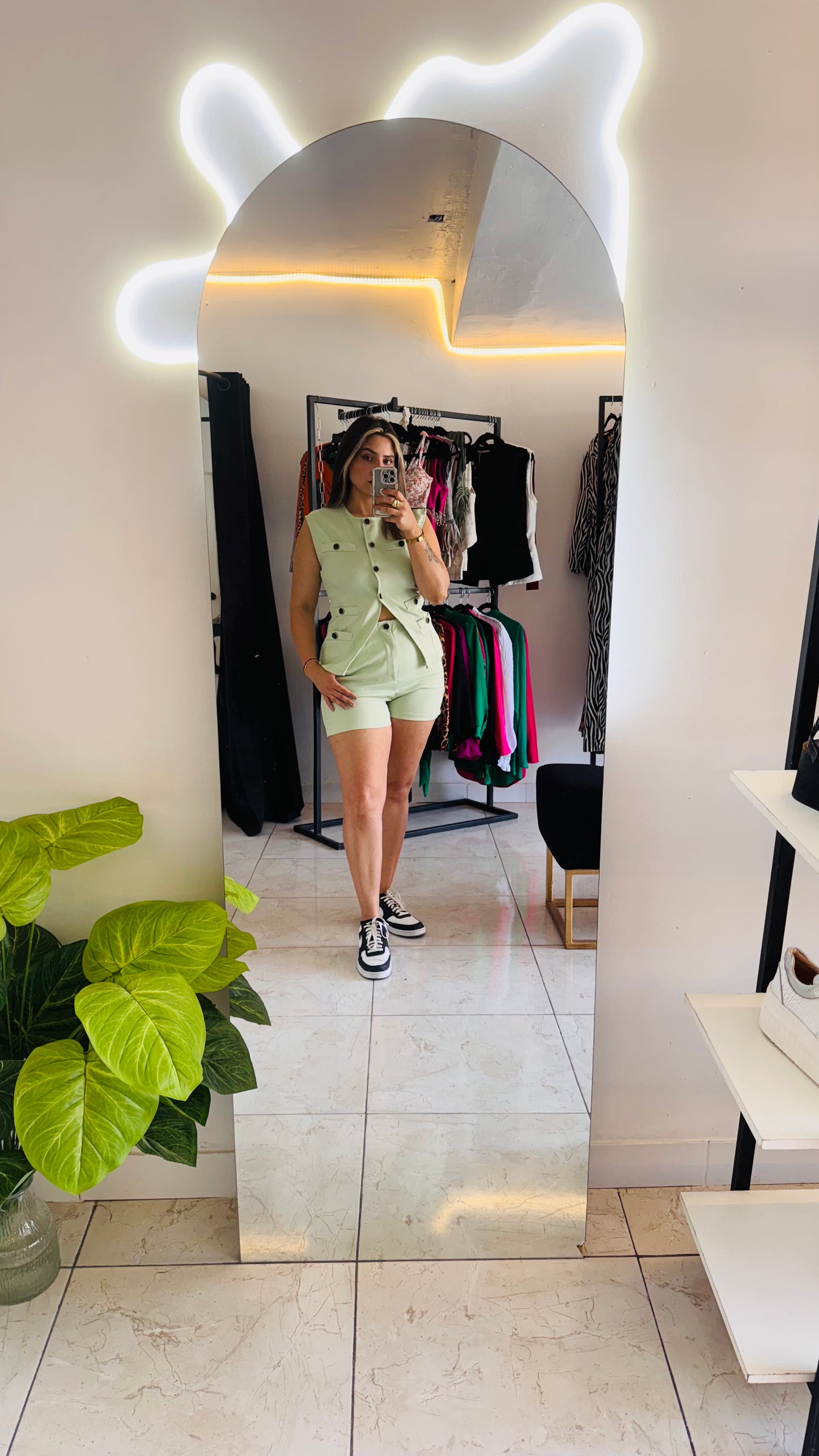CONJUNTO SARA VERDE AGUA