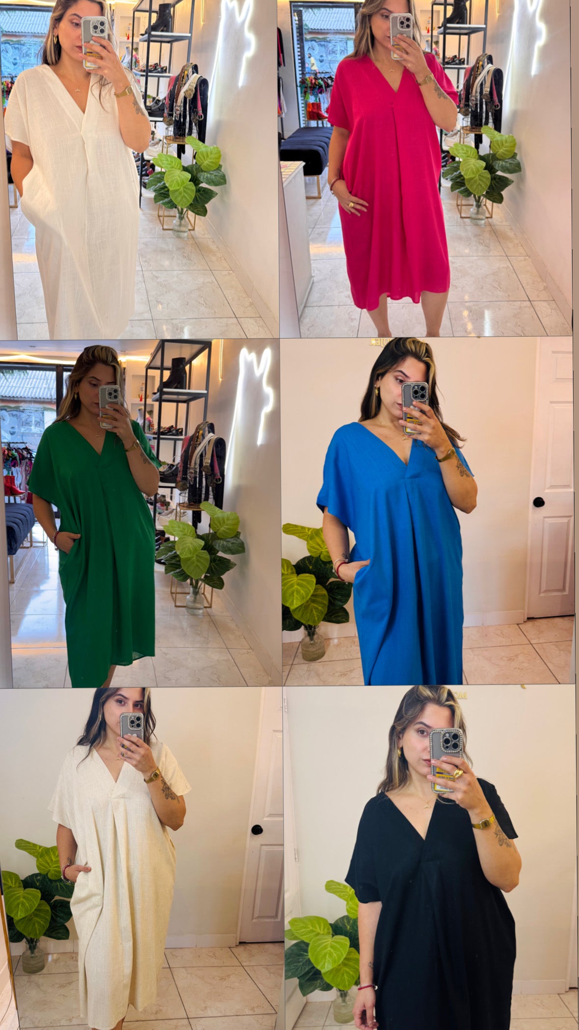 VESTIDO LINO