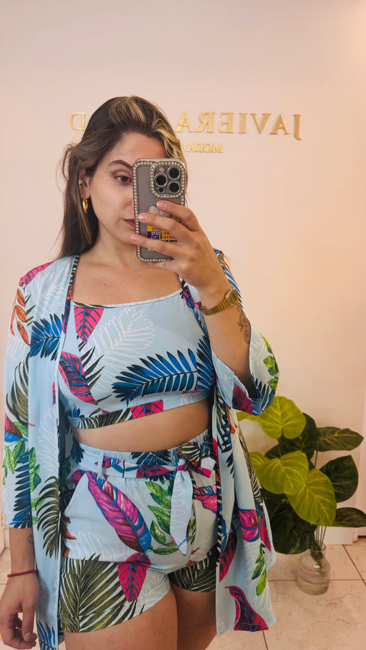 Conjunto Verano Celeste