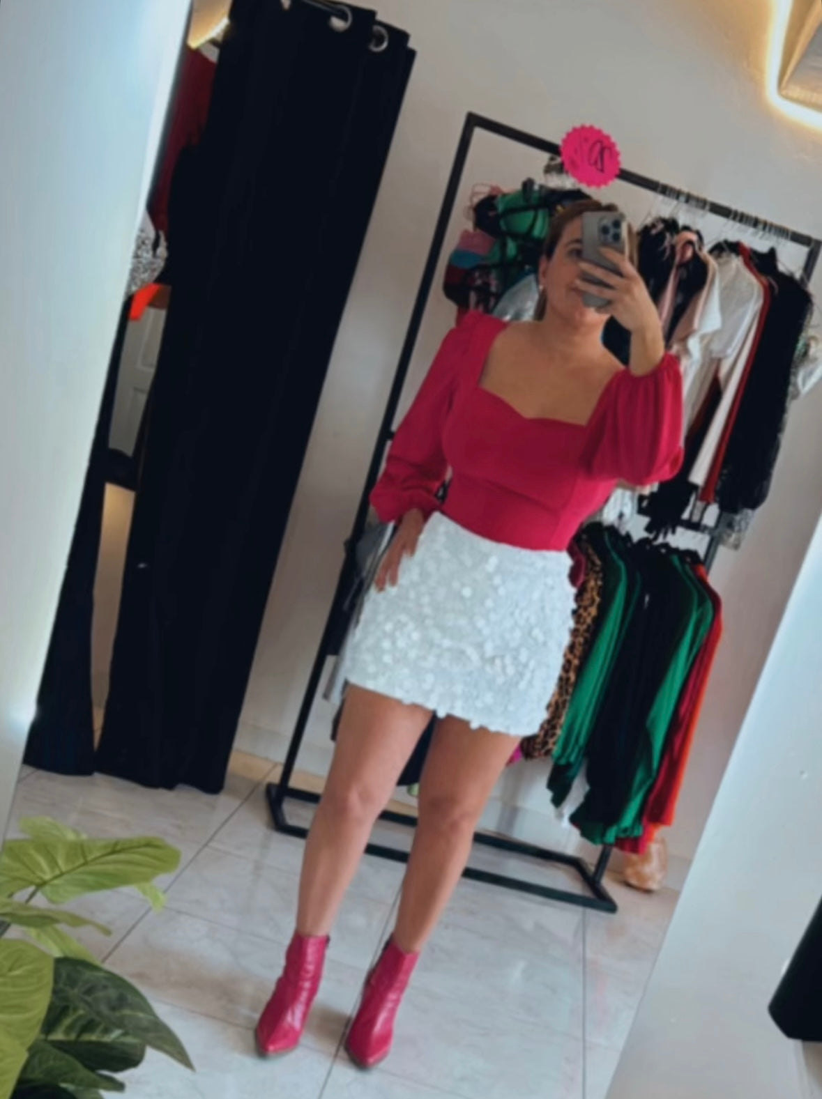 Falda lentejuela