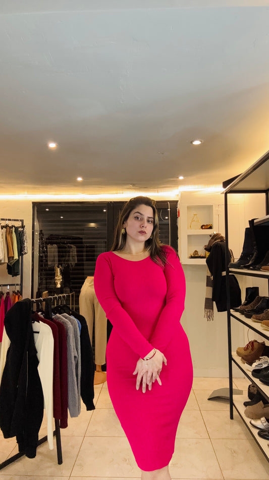 VESTIDO BRASIL FUCSIA MUJER