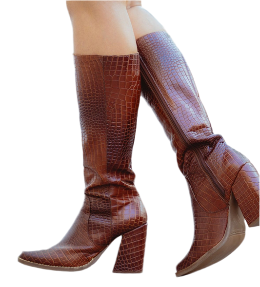 ELIZABETHA 2025 CUERO CROCO