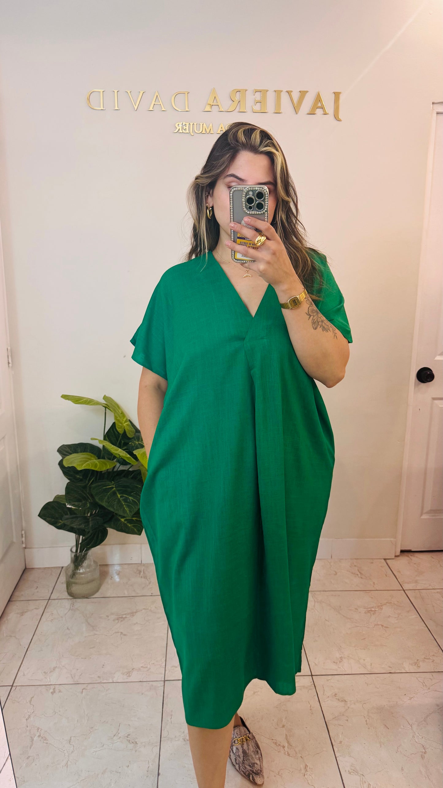 VESTIDO LINO
