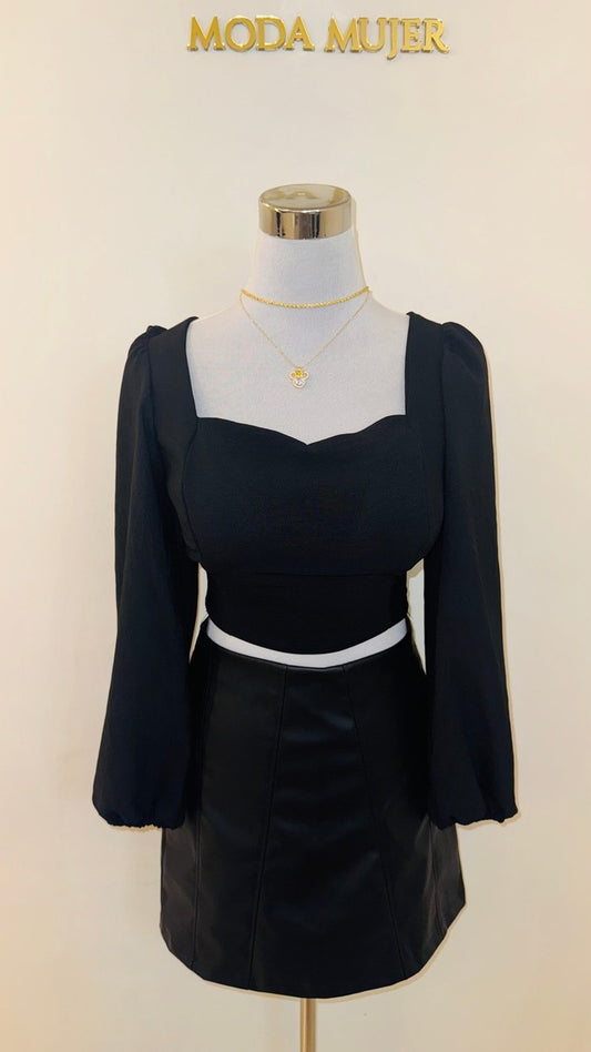 BLUSA BRAS BLACK -zapato-nacional-exclusivo