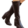 BOTA ELIZABETHA 2025 CUERO NEGRO -zapato-nacional-exclusivo
