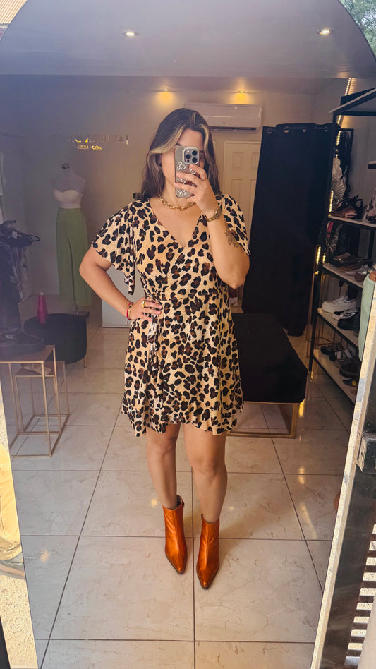 Vestido Animal Print XL