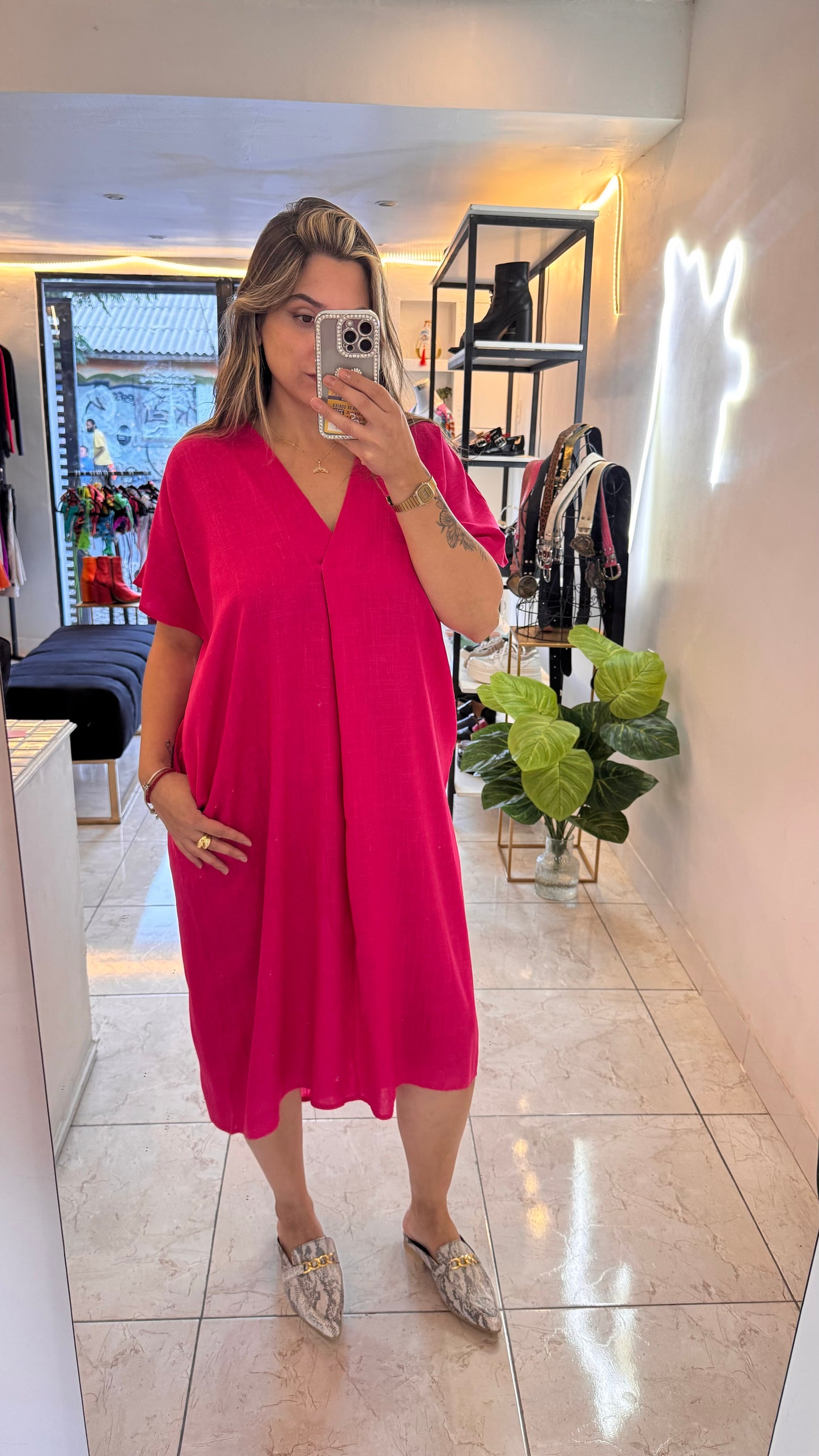 VESTIDO LINO