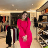 VESTIDO BRASIL FUCSIA MUJER