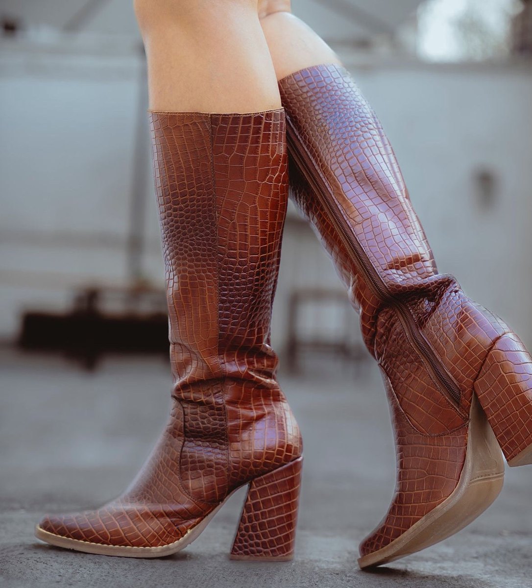 ELIZABETHA 2025 CUERO CROCO -zapato-nacional-exclusivo