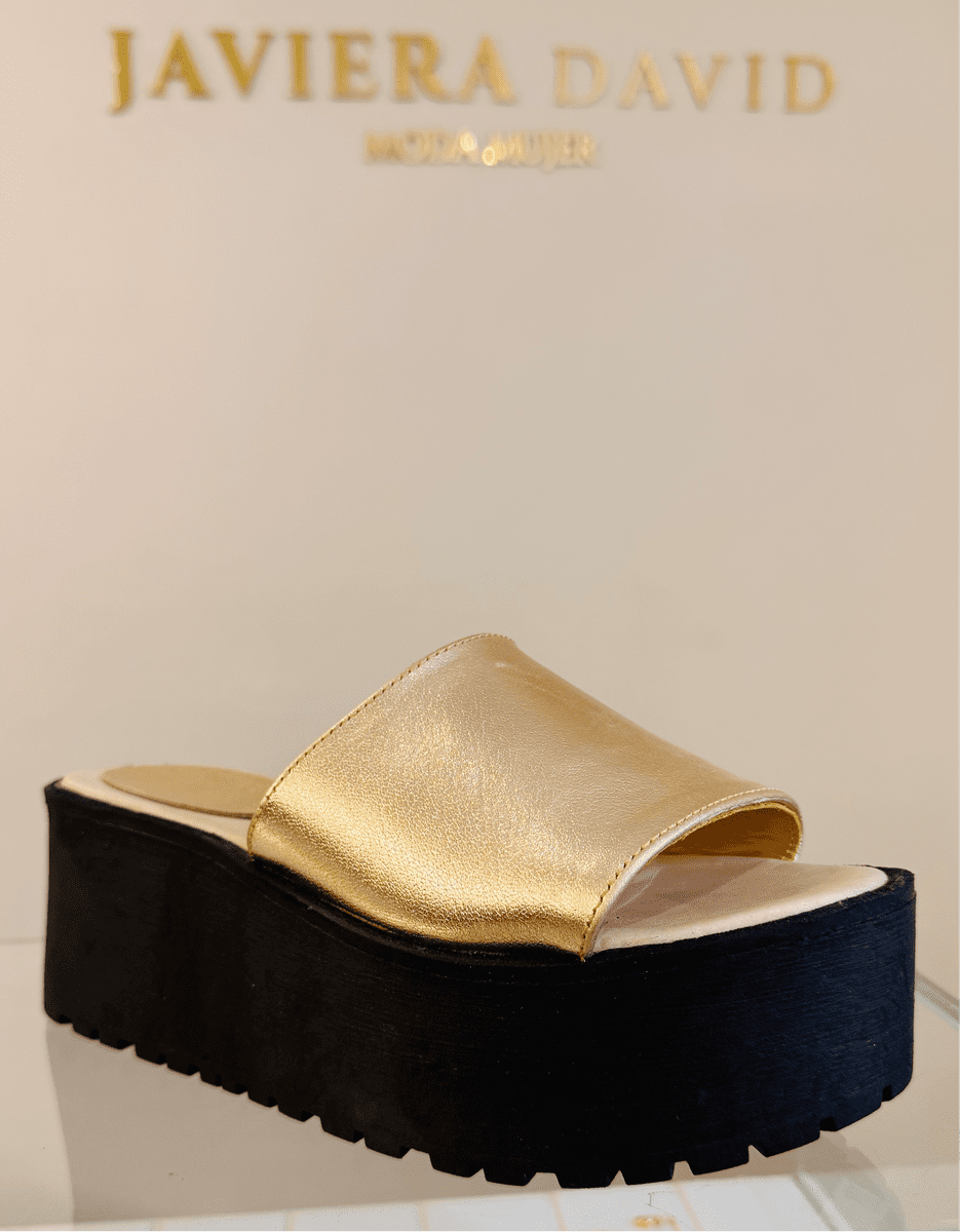 SANDALIA DORADA 2520 -zapato-nacional-exclusivo
