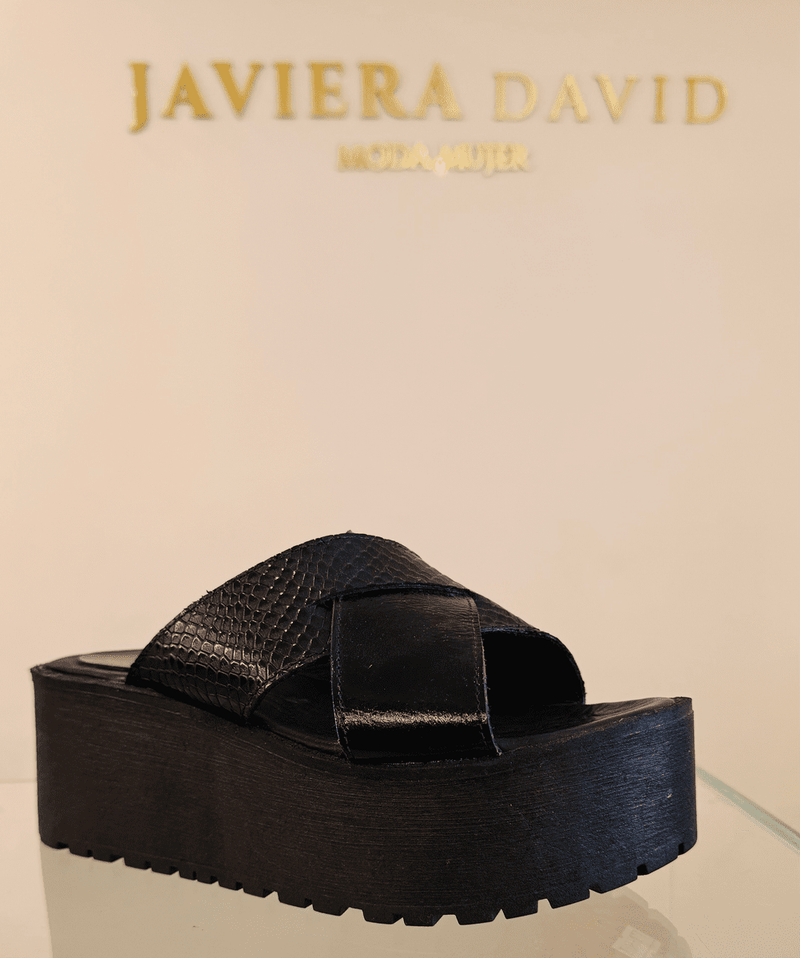 SANDALIA NEGRA CUERO 2530 -zapato-nacional-exclusivo