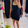 VESTIDO BRILLO NEGRO -zapato-nacional-exclusivo