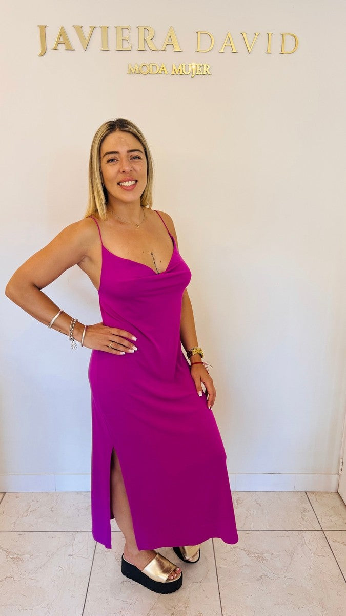 VESTIDO GALA PÚRPURA -zapato-nacional-exclusivo