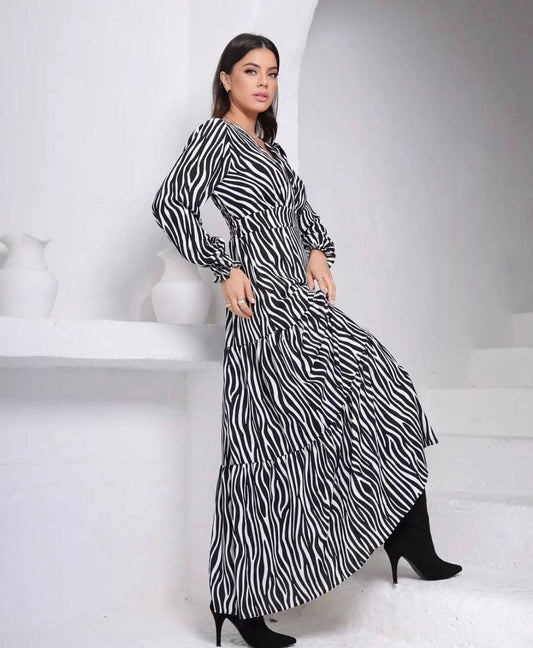 Vestido Brasileño Cebra -zapato-nacional-exclusivo