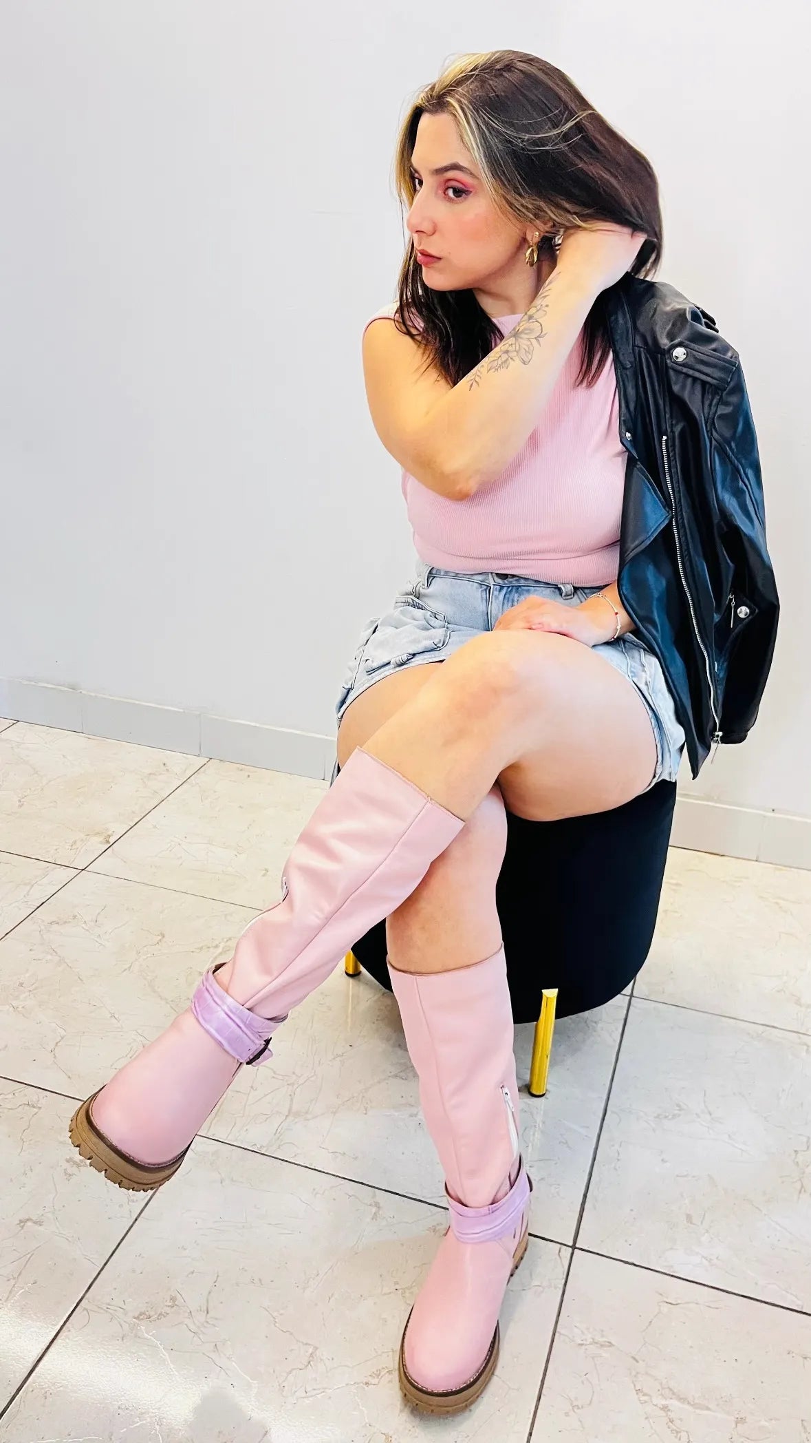bota cuero mujer exclusivo calzado